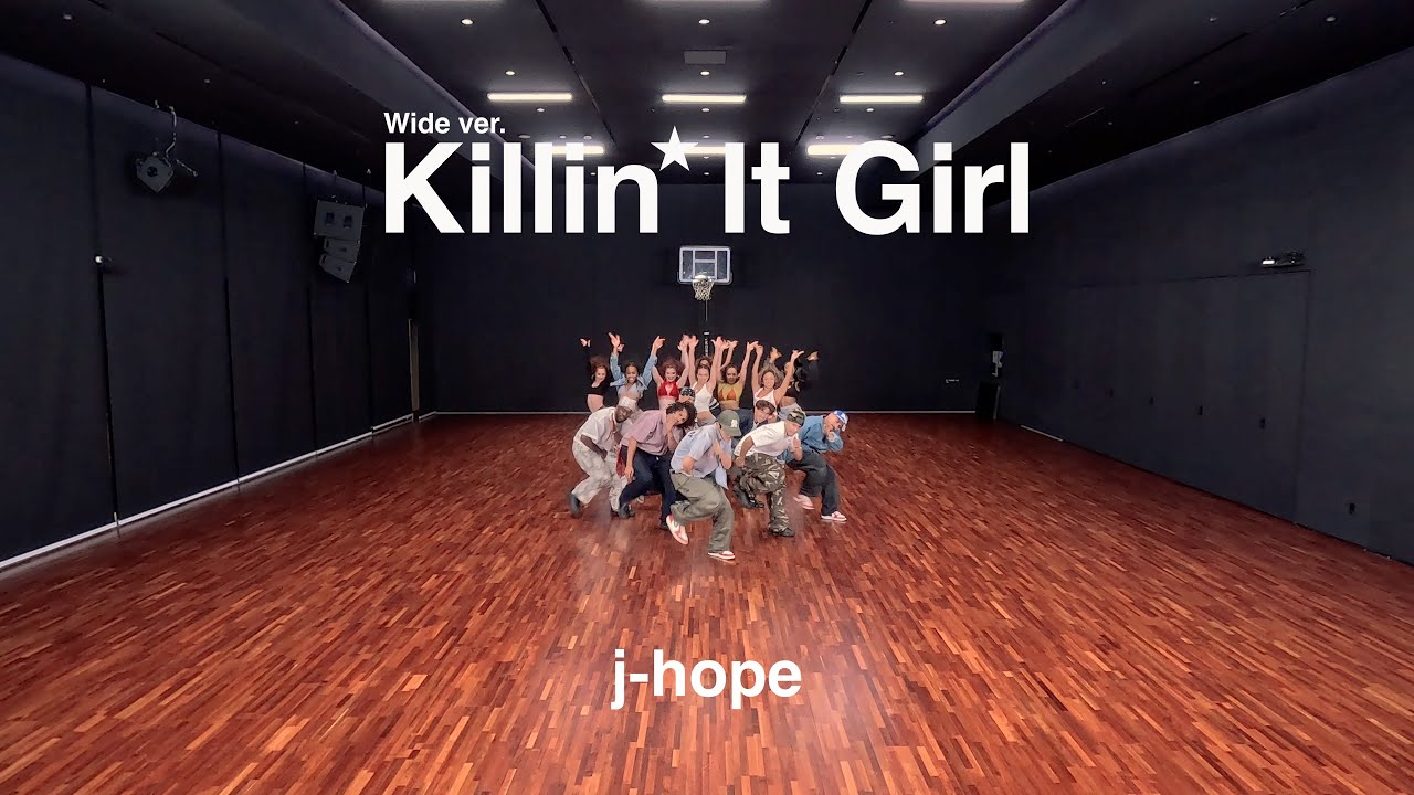 [CHOREOGRAPHY] j-hope ‘Killin’ It Girl (Solo Version)’ Dance Practice (Wide ver.)