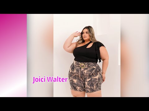 🔥 Джойси Уолтер | Звезда моды с пышными формами ✨ Вики, биография, возраст, рост, вес и состояние! 🔥