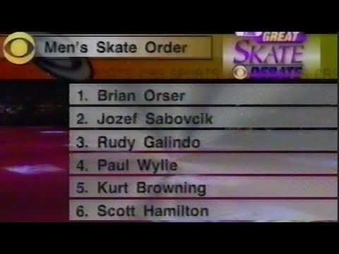 ⛸ The Great Skate Debate II, Men's Division (1998)