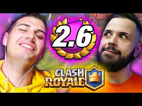 SFIDO GRAX CON IL DECK 2.6 😈 ... e Succede qualcosa di EPICO - CLASH ROYALE 😨
