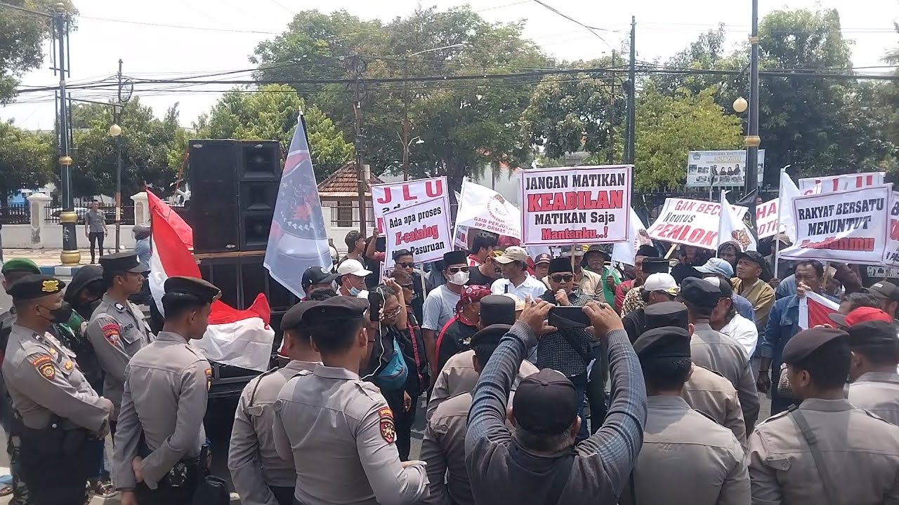 Jawaban Wali Kota: Demo di Pemkot Pasuruan