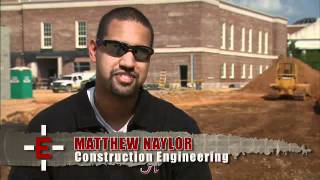 preview picture of video 'Construction Engineering - University of Alabama College of Engineering'