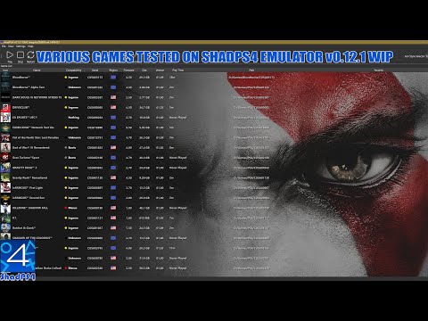 ShadPS4 (PS4 Emulator) ~ Various Games Tested On The New v0.12.1 WIP