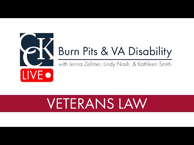 Burn Pits and VA Disability Benefits