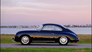 1957 Porsche 356A Sunroof Coupe - Drive By