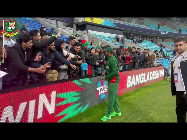 The incredible Bangladesh fans in Hobart | T20 World Cup 2022