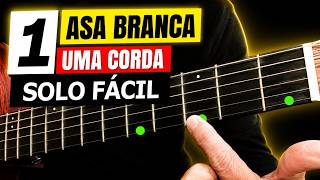 Como Tocar Asa Branca em Apenas UMA Corda (Muito Fácil) - Prof. Sidimar Antunes!