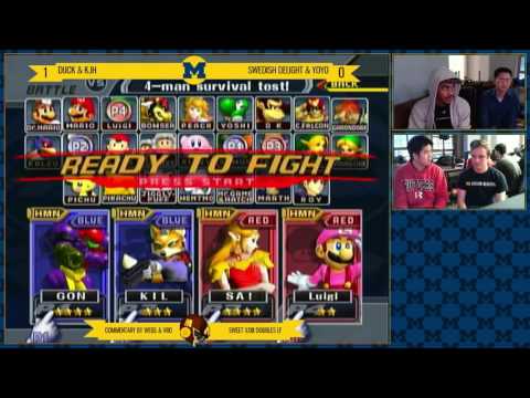 Duck & KJH (Blue) vs Swedish Delight & Yoyo (Red) - SWEET 23 Doubles LF