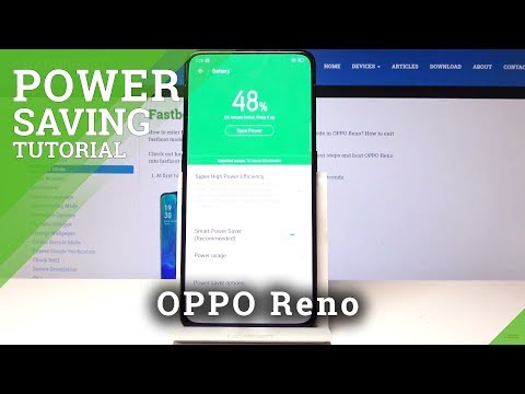 How to Enable Power Saving Mode in OPPO Reno - Low Power Solution
