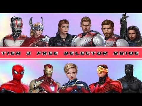 Tier 3 Free Selector Guide- Who to Tier 3?- MFF 5th Anniversary Check in Event I Marvel Future Fight