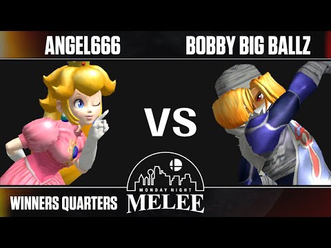 MNM 411 - Winners Quarters - Angel666 (Peach) VS bobby big ballz (Sheik) - SSBM