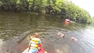 preview picture of video 'Rafting, Lake George'