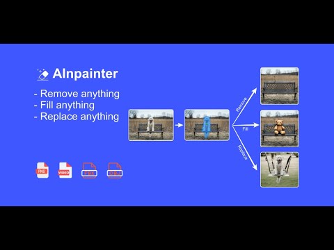 AInpainter - Remove objects