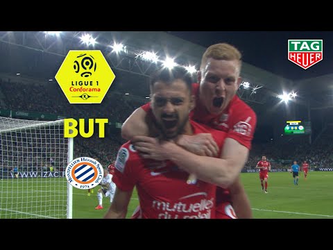 But Gaëtan LABORDE (64') / AS Saint-Etienne - Montpellier Hérault SC (0-1)  (ASSE-MHSC)/ 2018-19