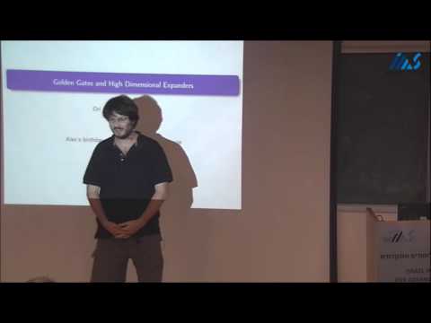 Ori Parzanchevski - Golden Gates and High Dimensional Expanders