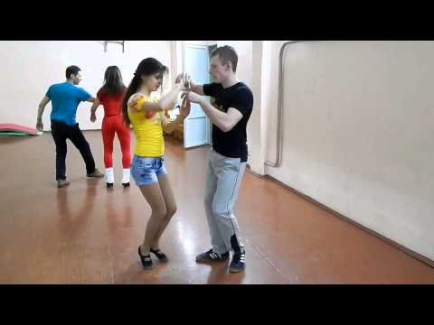 !Zouk class протанцовка после занятия in dance studio DancA 24 03 14 - Ира и Андрей