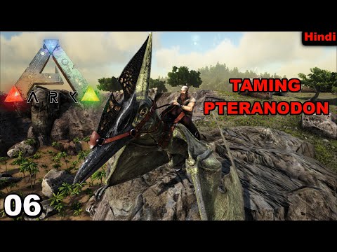 TAKING TO THE SKIES! MY FIRST PTERANODON TAME - ARK | EPISODE 6