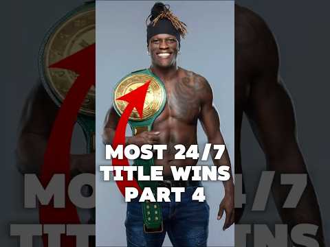 R-Truth's EVERY 24/7 TITLE WIN (Part 4) #wwe #wrestling #shorts