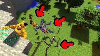 Spartan Kicking FNAF Characters on Minecraft Map! | GMOD |