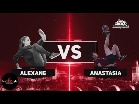 Alexane vs Anastasia - 3rd place battle - SuperBall 2018