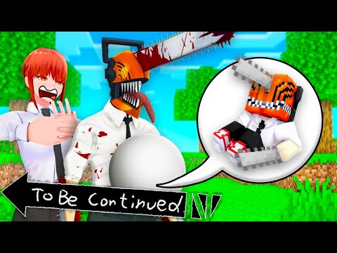 SuperHero Monster School Chainsaw Man Birth Baby Born - Minecraft Animation
