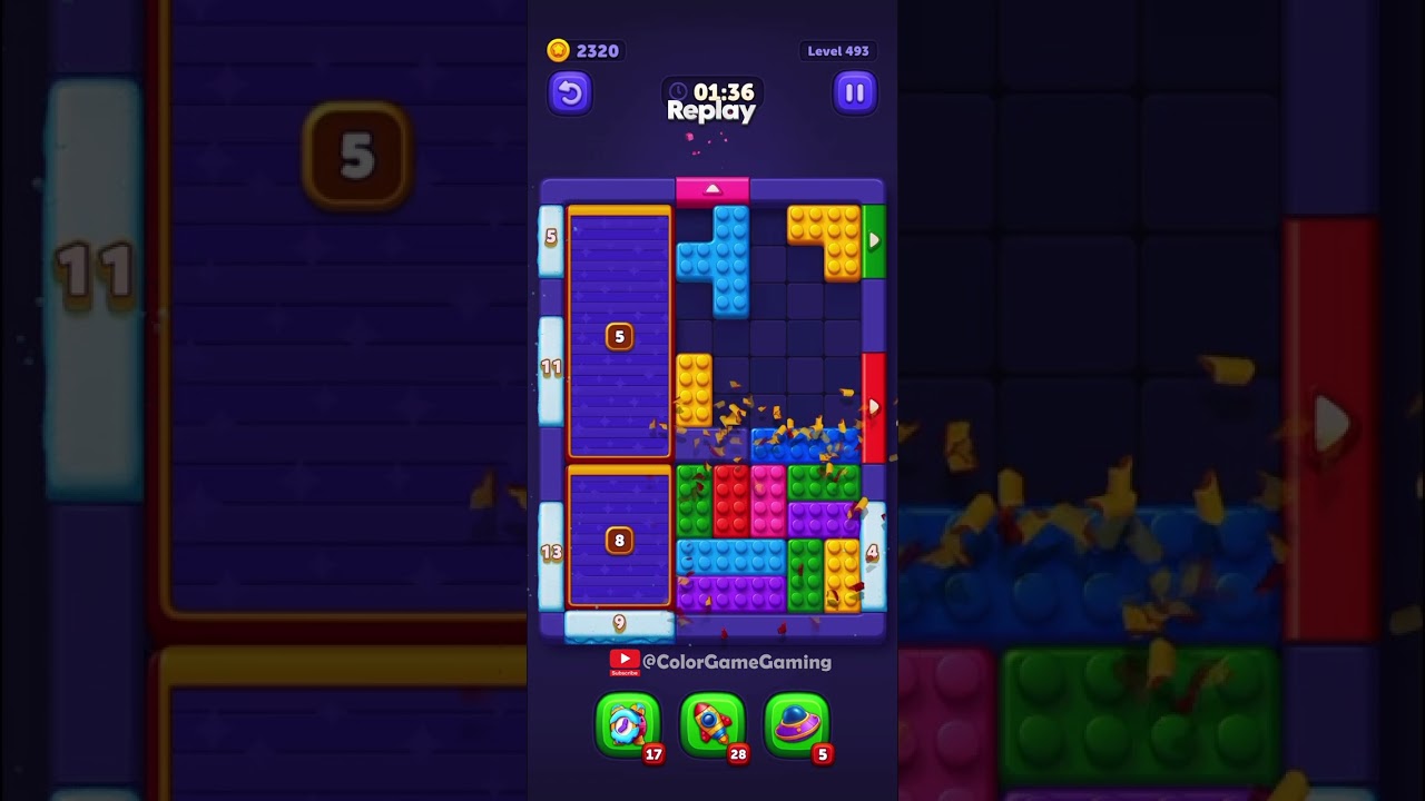 Block Out Level 493 thumbnail