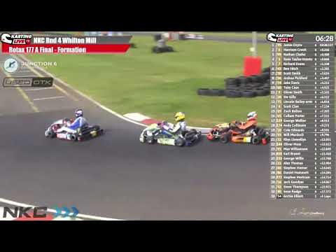 NKC Round 4 Whilton Mill Rotax 177 A-Final Race (August 18, 2024)