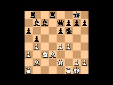 Rotlewi vs Rubinstein "Rubinstein's Immortal" (1907)  Without commentary or analysis.