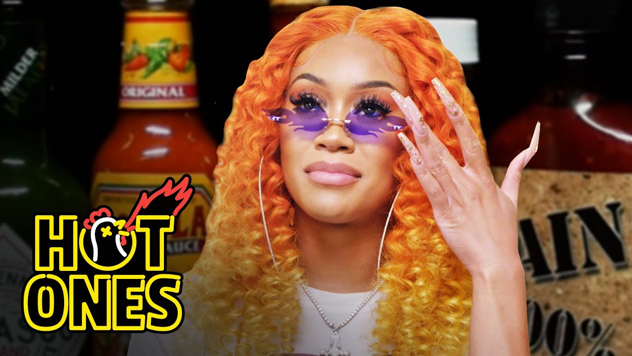 Saweetie on Hot Ones