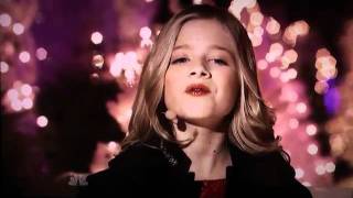 Jackie Evancho and Katherine Jenkins sing 'Silent Night' at Rockefeller Center.