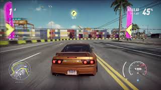 NFS Heat  180NX RUN#10　サーキットバトル　レアベア