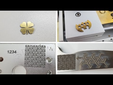 100W IPG Fiber Laser Metal Engraver Cutter for Silver, Gold, Copper Jewelry