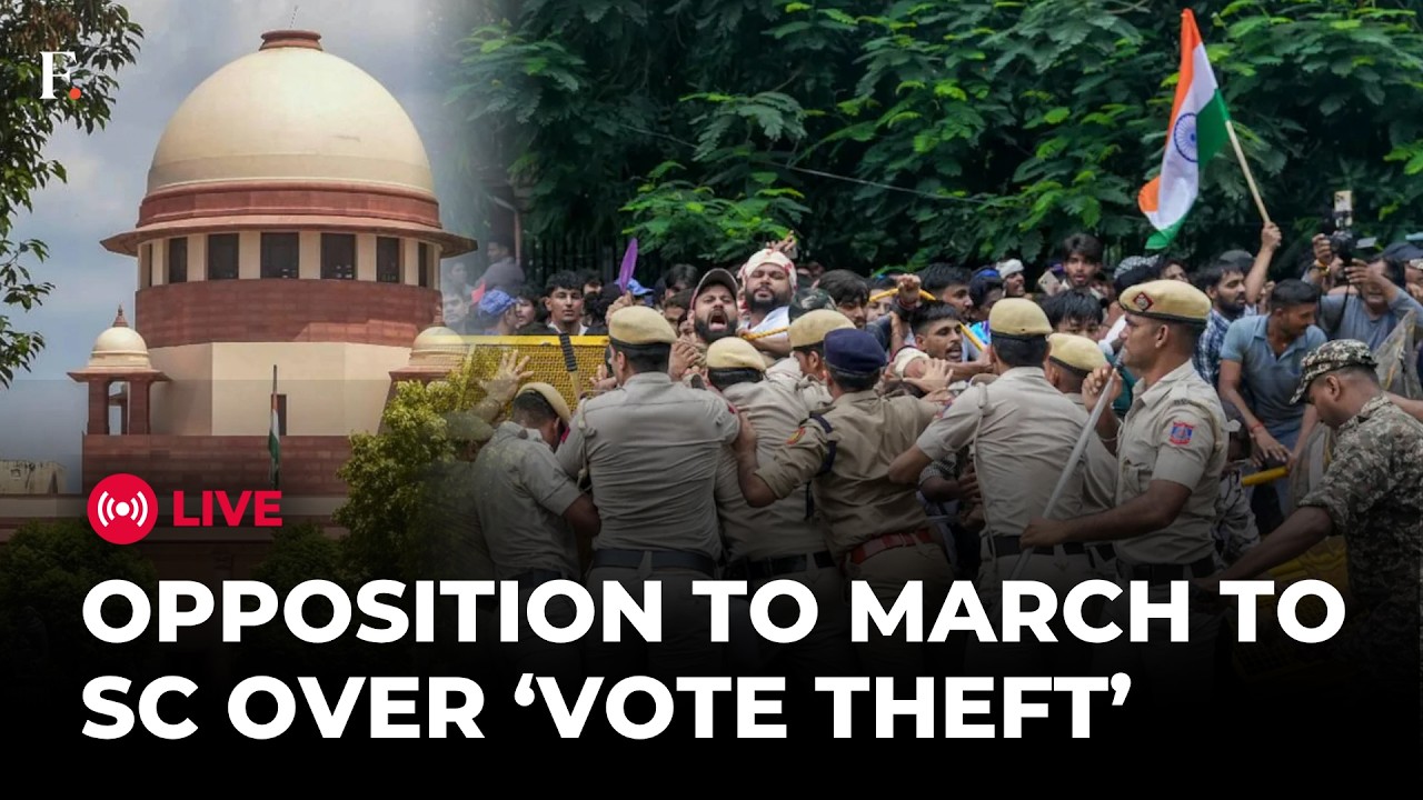 Delhi protests LIVE | ‘Vote Chori’ Row: Rahul Gandhi Announces Supreme Court Petition at 3 PM