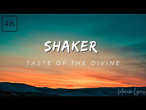 Shaker - Taste of The Divine [4k Lyrics]