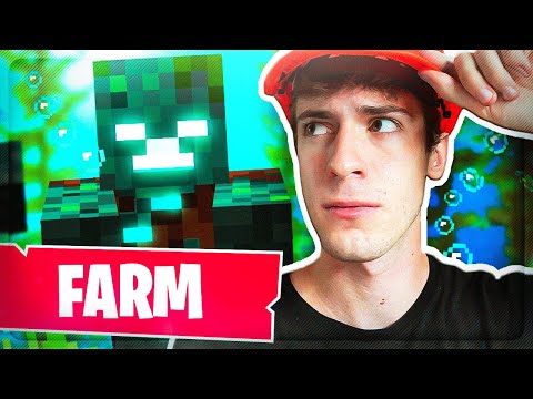 UNBELIEVABLE: The Drown Farm in Minecraft Survival!!!