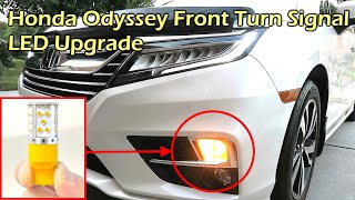 Honda Odyssey Front Turn Signal LED Light Upgrade - 7440 LED Bulb