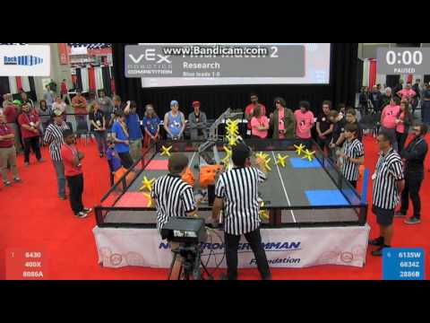 VEX Worlds 2017 6430 (Research) Finals 2/2