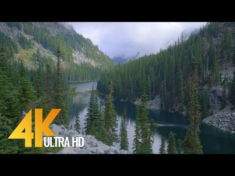 4K Nature Documentary Film - Enchantment Lakes Are, Snow Lakes Trail, Central Cascades - 1 HR