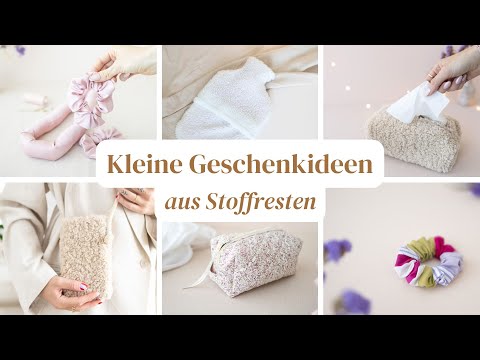 Last-minute Geschenkideen aus Stoffresten