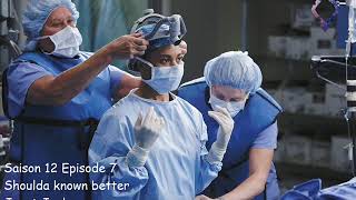 Grey&#39;s anatomy S12E07 - Shoulda known better - Janet Jackson