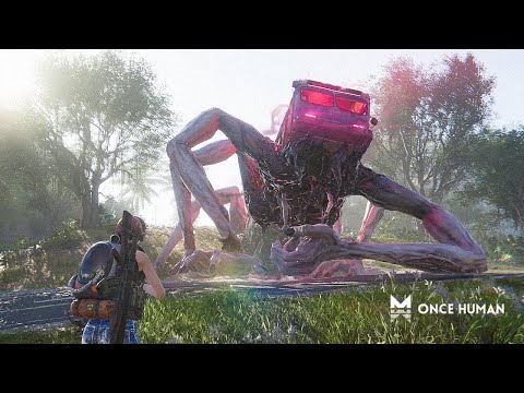 Once Human - The Bus Monster (4K) Gameplay