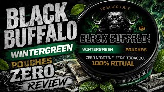 Black Buffalo zero Wintergreen Pouches 