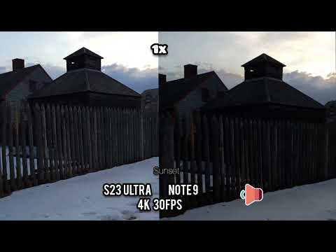 Real World Comparison Samsung S23 Ultra vs Note 9