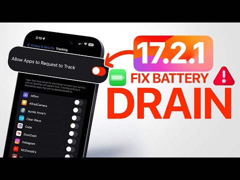iOS 17.2.1 - Fix Battery DRAIN on iPhone