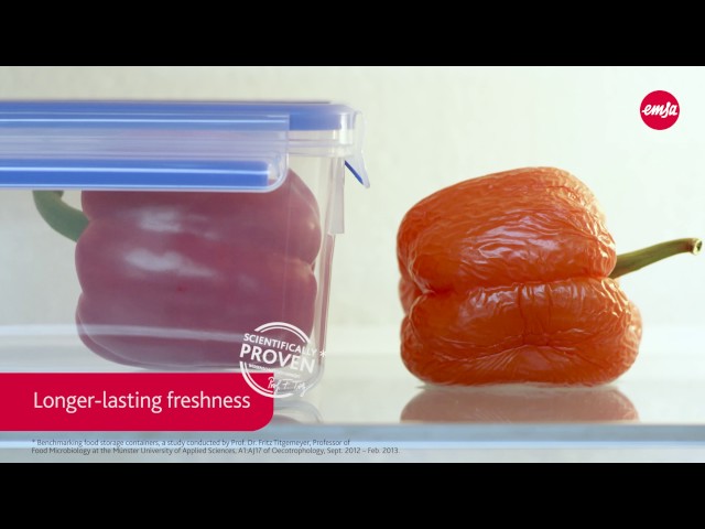 Vidéo teaser pour EMSA CLIP & CLOSE – food storage containers for healthy freshness