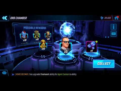 Opening 235 Milestone orbs along with 39 Ultimus orbs