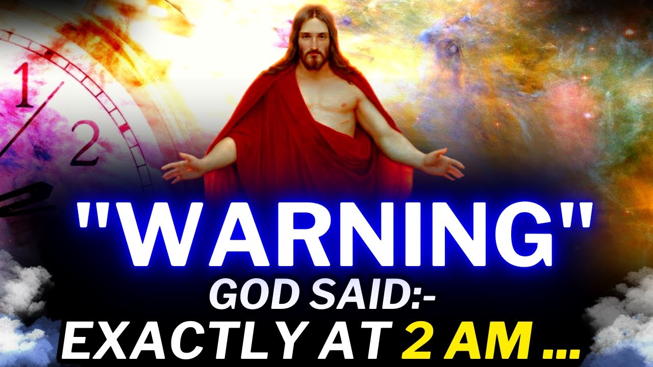 God Says - "GET READY - WARNING- EXACTLY AT 2 AM .. 👆God Message Today~ Gods Message Now👆EP-60