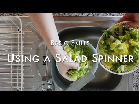 How To Properly Use a Salad Spinner | Fancy Foods To Fool Your Friends
