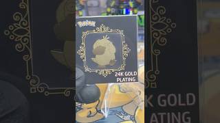 24K GOLD PLATED POKEMON STICKER CARDS #cardshow #pokemon #pokemontcg #pokemonstickers #pokemoncards