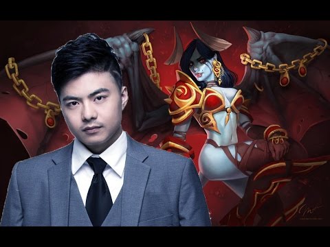 Burning play Queen Of Pain _ Gameplay MMR Party and voice commentary